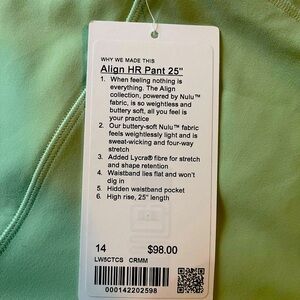 Lululemon Align 25”